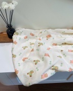 Khăn mặt muslin, khăn tắm muslin họa tiết xinh xắn cho bé giá rẻ